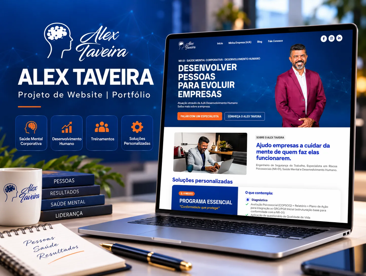 Site para Palestrante