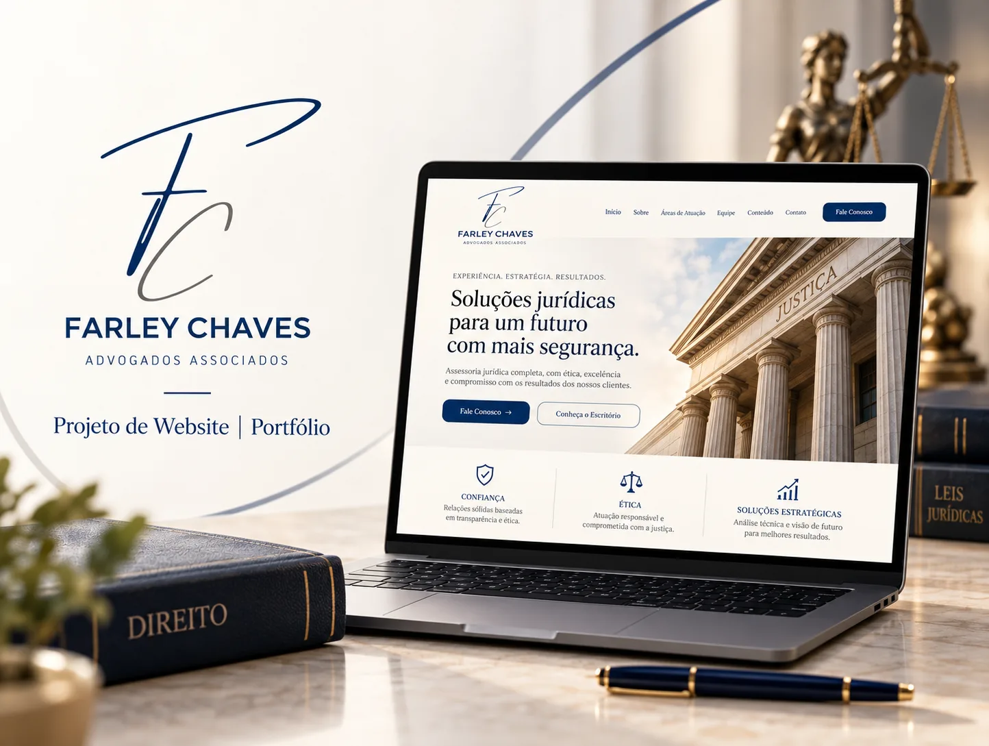 Site para Escritório de Advocacia