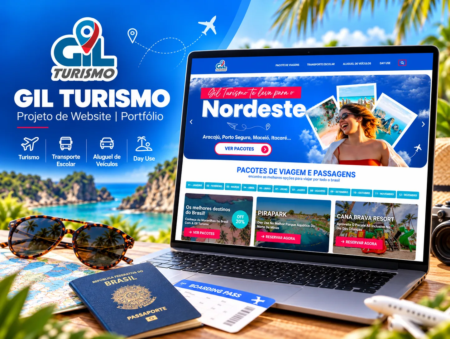 Site para Agência de Turismo