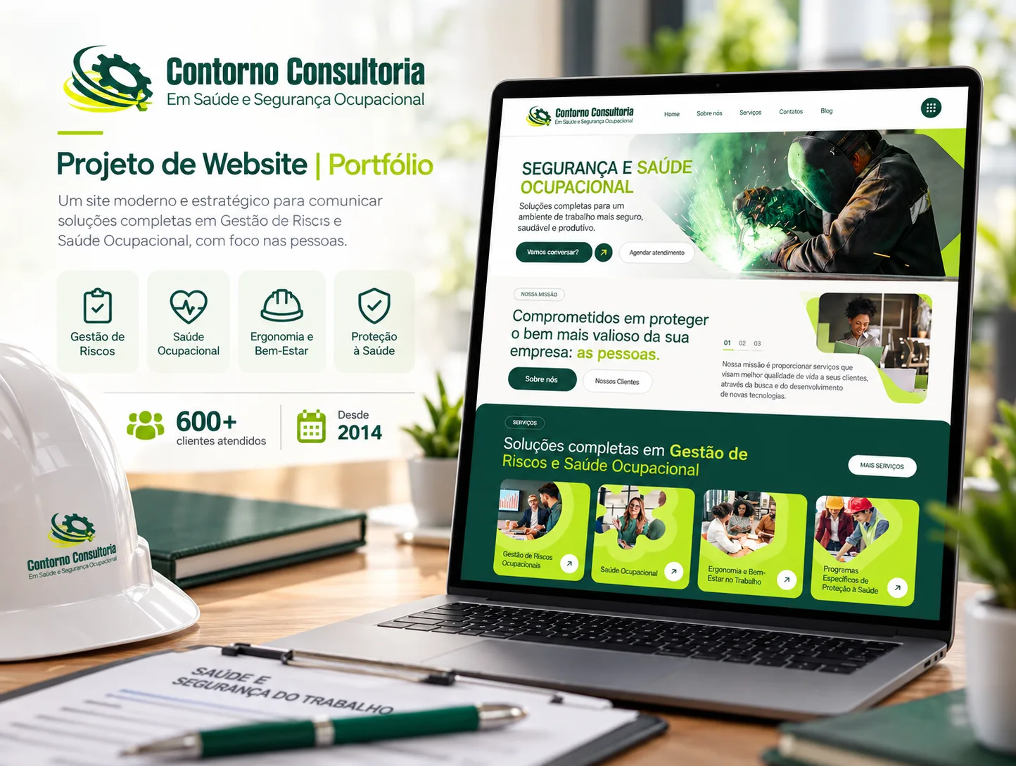 Site para empresa de Consultoria